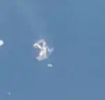 Остров Сигнальный на спутниковом снимке МКС