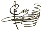 Изображение автографа