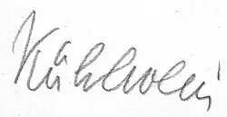 Изображение автографа