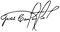 Изображение автографа