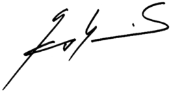 Изображение автографа