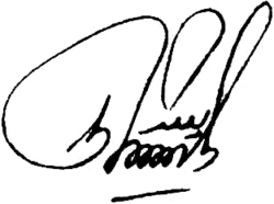 Изображение автографа