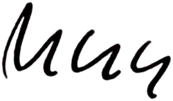 Изображение автографа