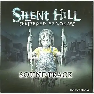 Обложка альбома Акиры Ямаоки «Silent Hill: Shattered Memories SoundtrackSilent Hill Shattered Memories Soundtrack  (неопр.). Дата обращения: 22 января 2019. Архивировано 6 октября 2017 года.» ()