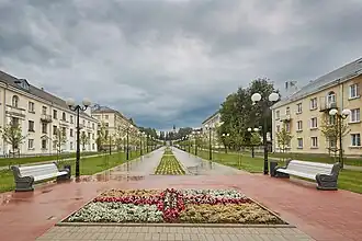 Приморский бульвар, вид на город