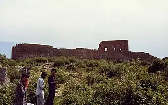 Остатки крепостных стен