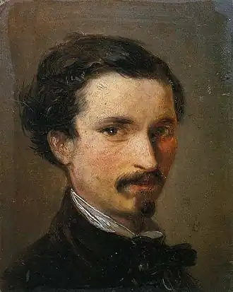 Автопортрет, 1861