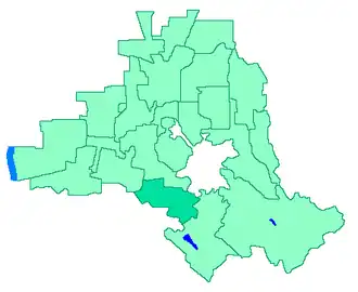 Чистенское сельское поселение на карте