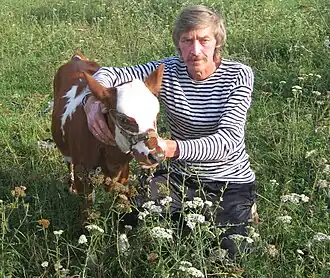 В родной деревне