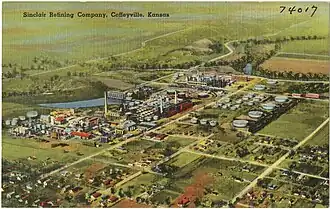 Нефтеперегонный завод Синклер. 1917-1948г.