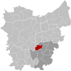Расположение муниципалитета на карте провинции