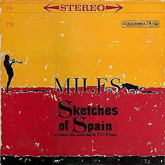 Обложка альбома Майлза Дэвиса «Sketches of Spain» (1960)