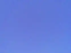 Небо в зените в середине гражданских сумерек, яркость преувеличена