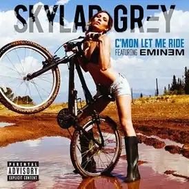 Обложка сингла Skylar Grey при участии Eminem «C’mon Let Me Ride» ()