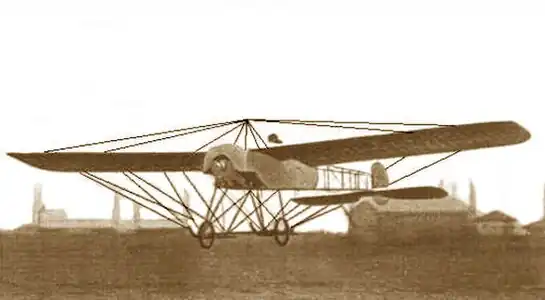 Взлёт Х. Н. Славороссова 26 февраля 1913 года