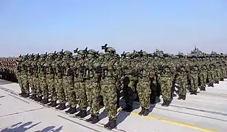 Личный состав на учениях «Слобода-2019»