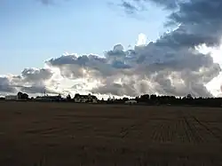 Вид с дороги V1446 на здание думы Энгурского края