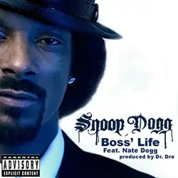 Обложка сингла Snoop Dogg при участии Nate Dogg «Boss’ Life» ()
