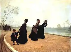 Как холодно! Около 1870.