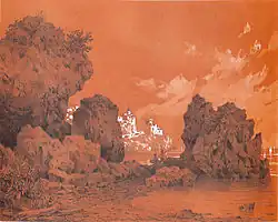 Прибрежный город (Лигурия?), частное собрание.