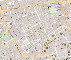 На карте города