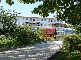 Общий вид санатория Солнечное Закарпатье