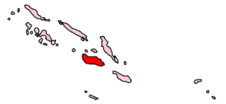 Гуадалканал на карте