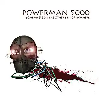 Обложка альбома Powerman 5000 «Somewhere on the Other Side of Nowhere» (2009)