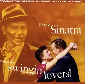 Обложка альбома Фрэнка Синатры «Songs for Swingin’ Lovers!» (1956)