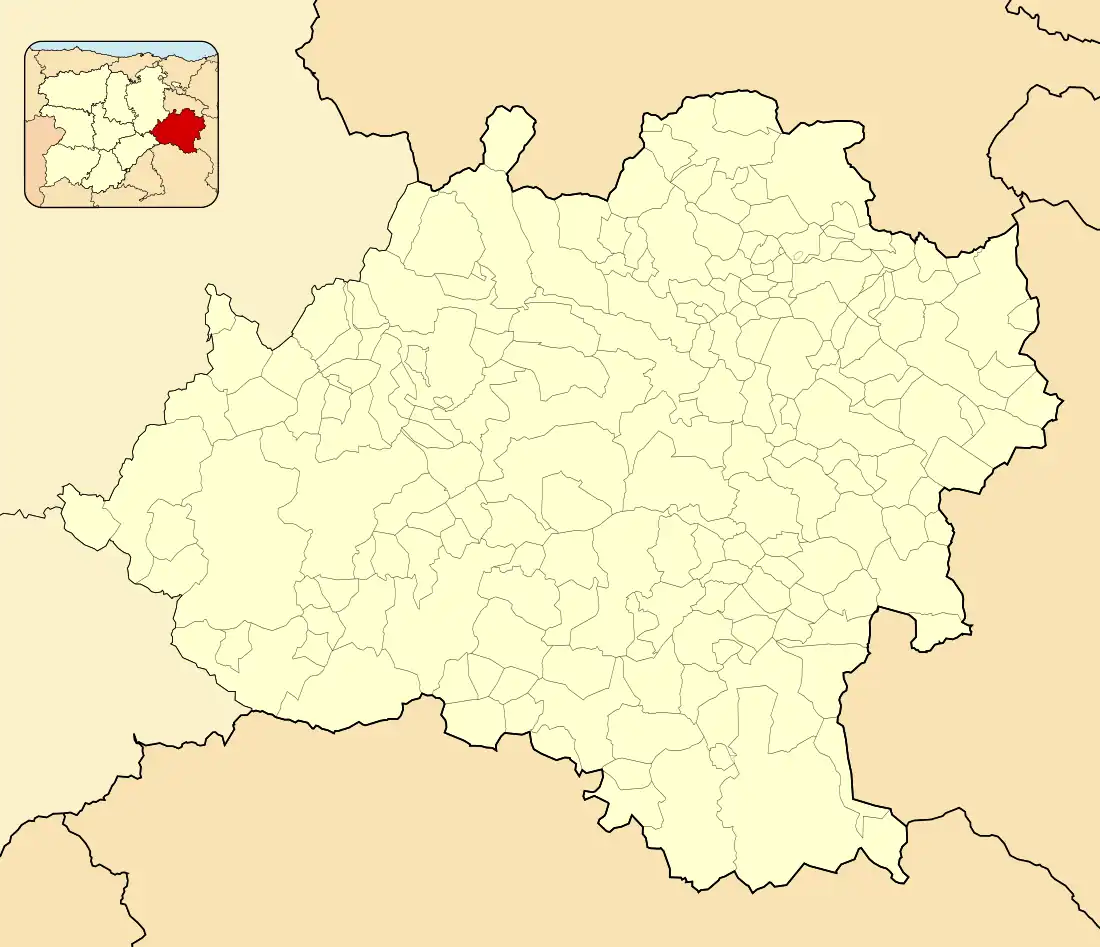 Восмедьяно на карте