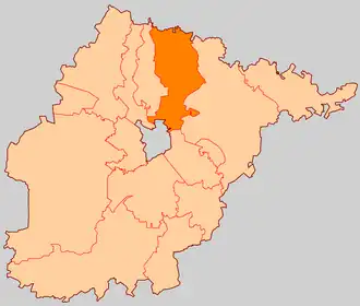 Сорокинское сельское поселение на карте