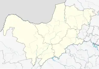 Сирюс на карте