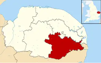 Саут-Норфолк на карте