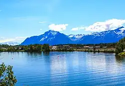 Озеро Уасилла в пределах города