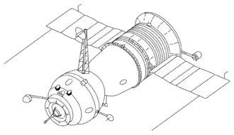 Рисунок корабля 7K-T/А9.