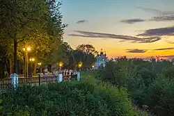 Вид на Спасский яр