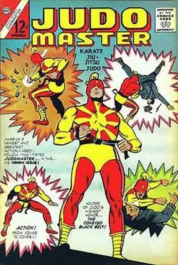 Рип Джаггер в образе Дзюдомастер. Обложка Special War Series #4 (31 октября 1965), художник — Фрэнк Маклафлин.