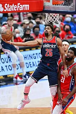 В составе «Визардс» в 2021 году