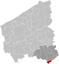 Расположение муниципалитета на карте провинции