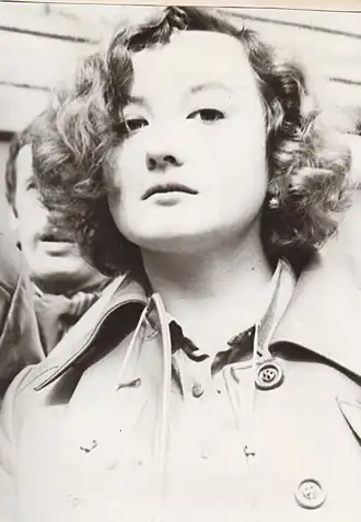 Наталия Спиридонова - студентка журфака МГУ, 1982.