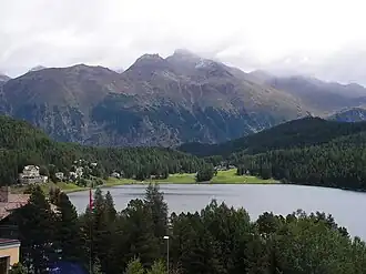 Озеро Санкт-Мориц