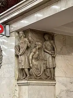 Горельеф «Текстильщицы»