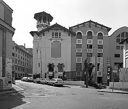 Бывшая пивоварня «Peroni» на улице Виа Мантова, Риме. 1909