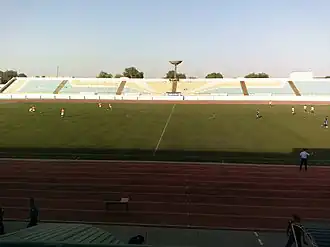 Футбольное поле стадиона «Туран»