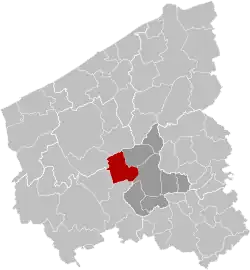 Расположение муниципалитета на карте провинции