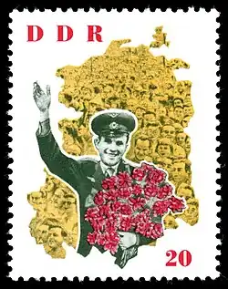 Почтовая марка ГДР, 1963 (Mi #995)