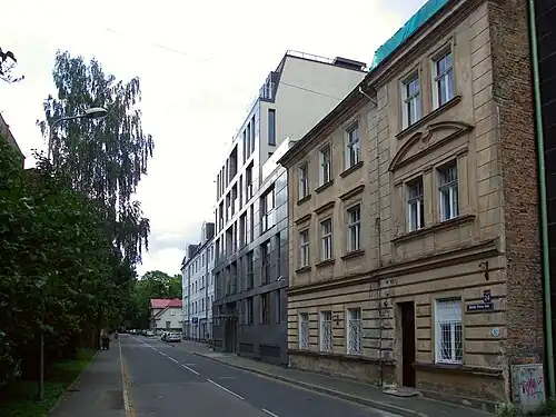 Вид от дома № 24