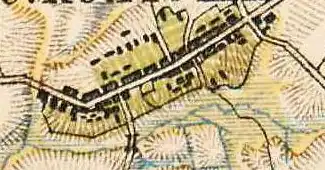 План деревни Старая. 1885 год