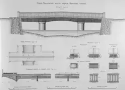 Проект перестройки моста. 1905—1906 гг.