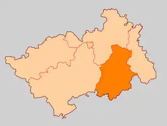 Старосандовское сельское поселение на карте